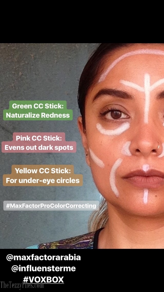 MaxFactor Influenster VoxBox CC Sticks Pan Sticks 3 in 1 Foundation review Dubai Beauty Blog The Tezzy Files Makeup Review UAE (1)