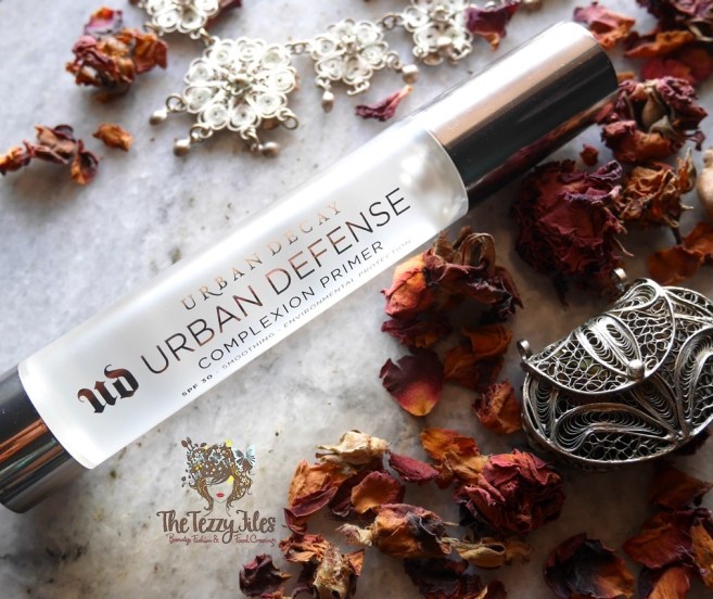 Urban Decay Urban Defense Complexion Primer SPF 30 Review Sephora Middle East Dubai Beauty Makeup Bog The Tezzy Files Blogger UAE Lifestyle primer tutorial.jpg