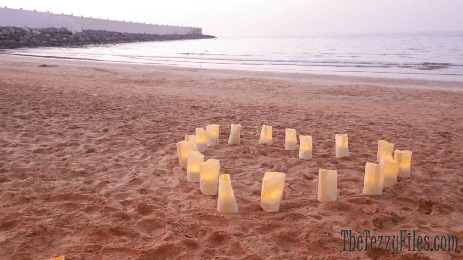 Bin Majid Beach Hotel review cabana romantic dinner on the beach dubai food fashion blog ras al khaimah rak (12)