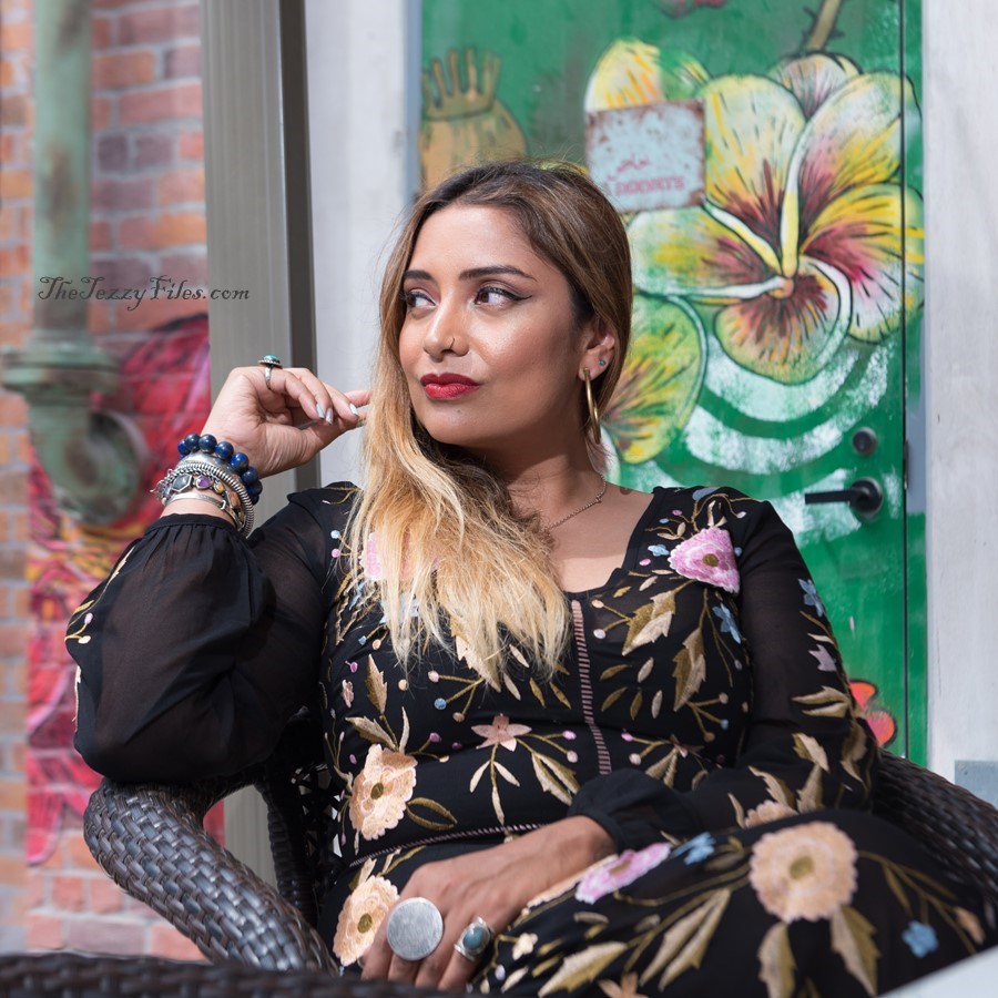 Dubai Fashion Blog UAE Blogger Middle East La Mer Debenhams Dress Makeup Beauty Style The Tezzy Files seniorita