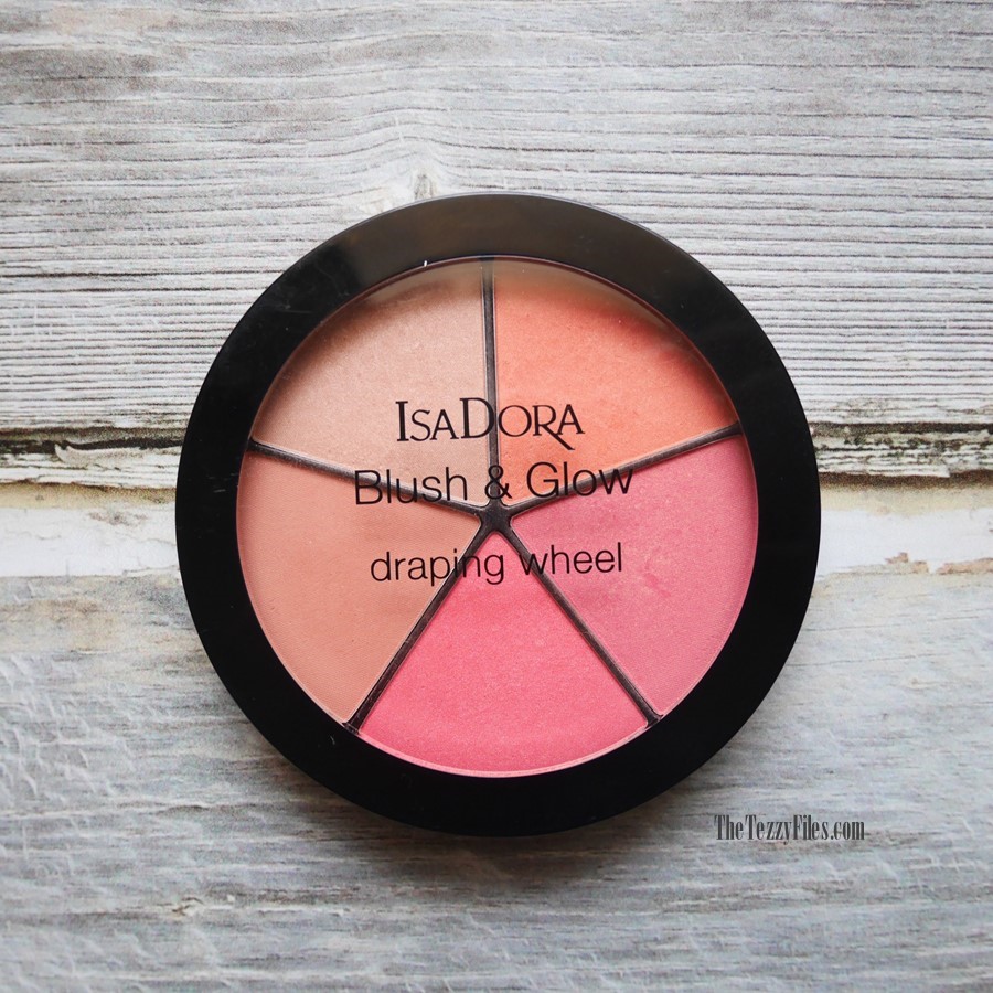 IsaDora Draping Wheel Review Dubai Beauty Makeup Blog Lifestyle Gulf Blush Contouring