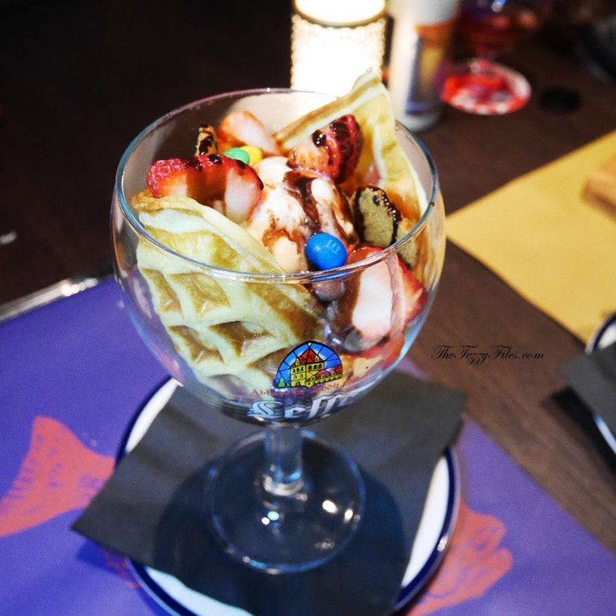 Le Petit Belge Dubai Review Delirium Cherry Beer Beef Tartare Food Blogger UAE Blog Belgian Belgium (3)