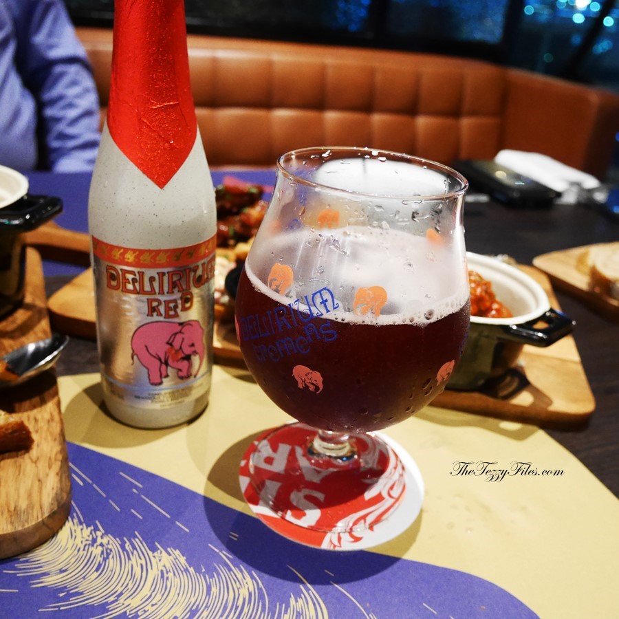 Le Petit Belge Dubai Review Delirium Cherry Beer Beef Tartare Food Blogger UAE Blog Belgian Belgium (6)
